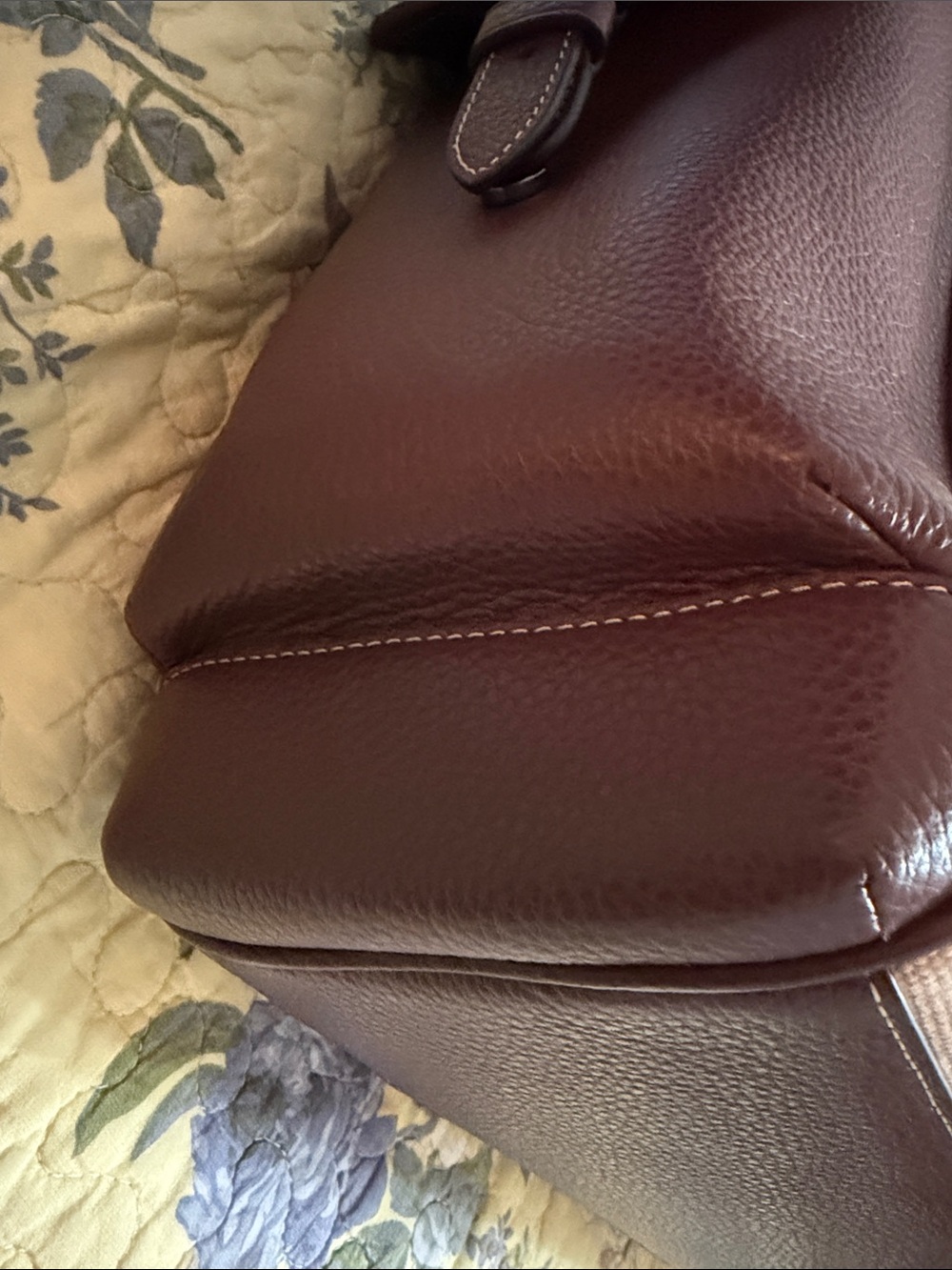 Coach Canvas Sprint Tote with Brown Leather Trim - New Without Tags - Picture 8 of 14